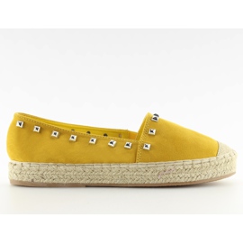 Gule gule espadriller til kvinder 99-17 Gule