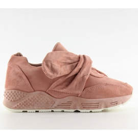 Pink Suede Sportssko 06 - II Gat lyserød