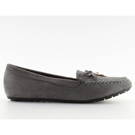 Grå kvinder loafers grå FJ-002 grå