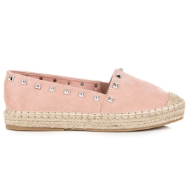 Nio Nio Pink Espadrilles med nitter lyserød