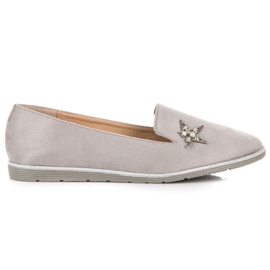 Bestelle Slip-on Lords With A Star grå