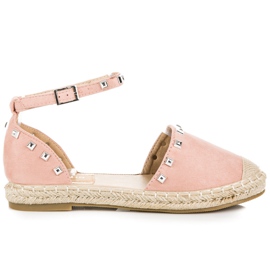 Nio Nio Flade espadrillesandaler lyserød