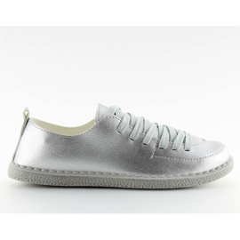 Sølv damesneakers NB203p sølv grå