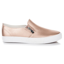 Seastar Sneakers med dekorativ lynlås lyserød