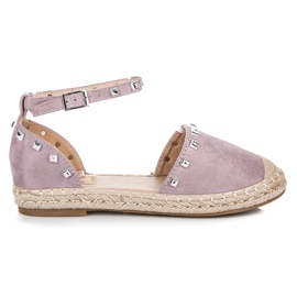 Nio Nio Flade espadrillesandaler violet