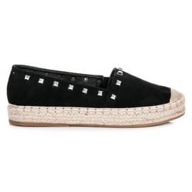 Nio Nio Sorte espadriller med nitter