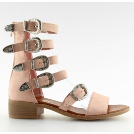Pink gladiatorsandaler NC159 pink lyserød