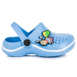 Hasby Børneflip-flops blå