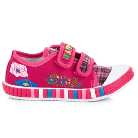 Hasby Pigers ternede sneakers lyserød
