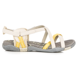 Hasby Velcro sportssandaler brun