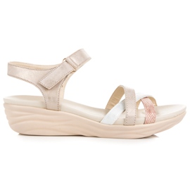 Kylie Velcro sandaler lyserød