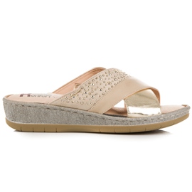 Kylie Afslappede flip-flops grå