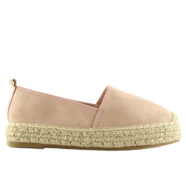 Pink espadriller til kvinder BB10P pink lyserød