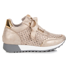 Kylie Modebundne sneakers brun