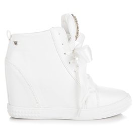 Vices Sneakers bundet med et bånd hvid