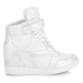 Vices Tied Wedge Sneakers hvid