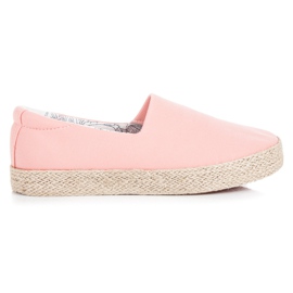 Kylie Lyserøde Espadriller