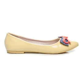 Vices Slik ballerina gul