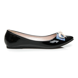 Vices Slik ballerina sort