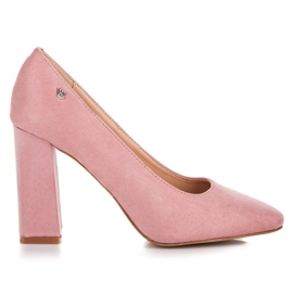 Vices Pink pumps på søjlen lyserød