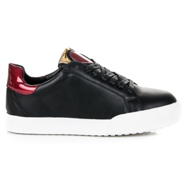 Vices Sorte Sweet Heart sneakers