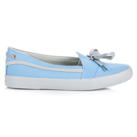 Seastar Blå slip-on sneakers grå