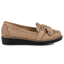 Seastar Loafers med frynser brun