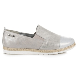 Vices Slip-on skruestik til damesko grå