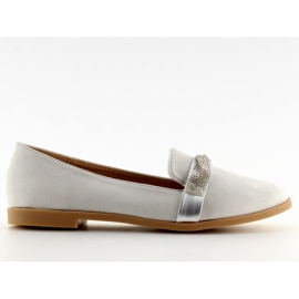 Grå Dame grå loafers H8-110 Grå