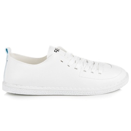 Seastar Hvide sneakers med bånd