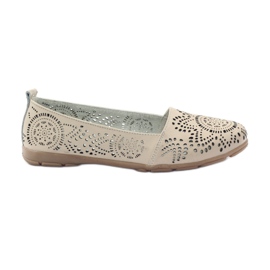 Filippo Lords gennembrudte ballerinaer F 080 beige