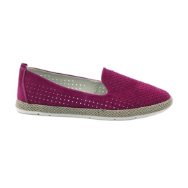 Filippo Lordsy ballerinaer espadriller F 081 fuchsia lyserød