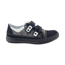 Velcro sko Ren But 4299 marineblå marine blå hvid