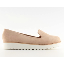Mokkasiner lordsy pink T309P pink lyserød