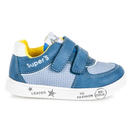 American Club Velcro sneakers blå