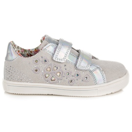 American Club Stilfuld piger sneakers grå