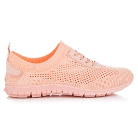 Muto Lette gennembrudte sneakers orange