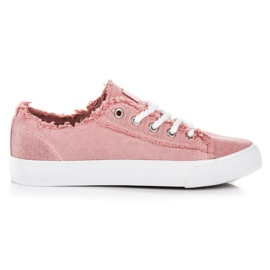 Pink sneakers lyserød