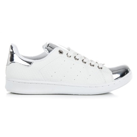 Spejlsneakers til kvinder hvid