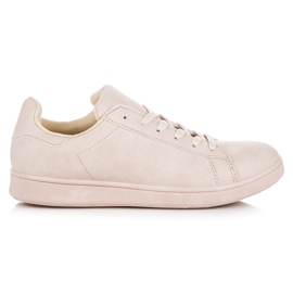Beige sneakers til kvinder