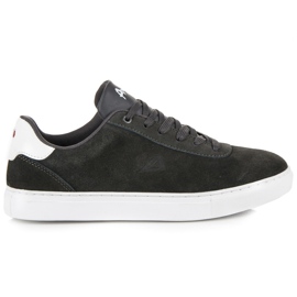 American club sneakers i læder grå