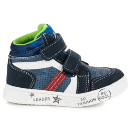American Club Amerikanske velcro sneakers blå