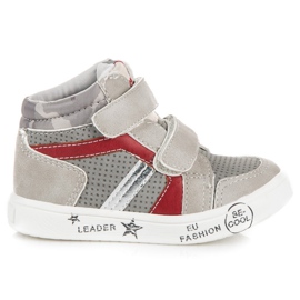 American Club Amerikanske velcro sneakers grå