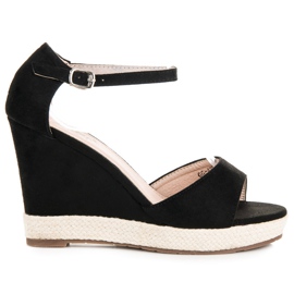 Seastar Kile-sandaler i ruskind sort