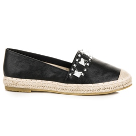 Seastar Espadriller med dyser sort