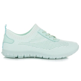 Muto Let openwork sneakers grøn