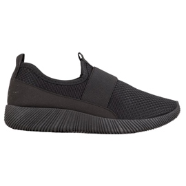 Slip-on sportssko sort
