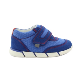 Sportssko sneakers med velcro Bartek 31949 blå