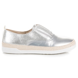 Sølv Espadrilles grå