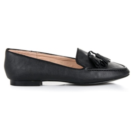 Vices Sorte skruestik loafers
